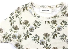Lil Atelier top turtledove print